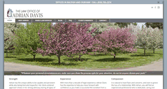 Desktop Screenshot of adriandavisfamilylaw.com